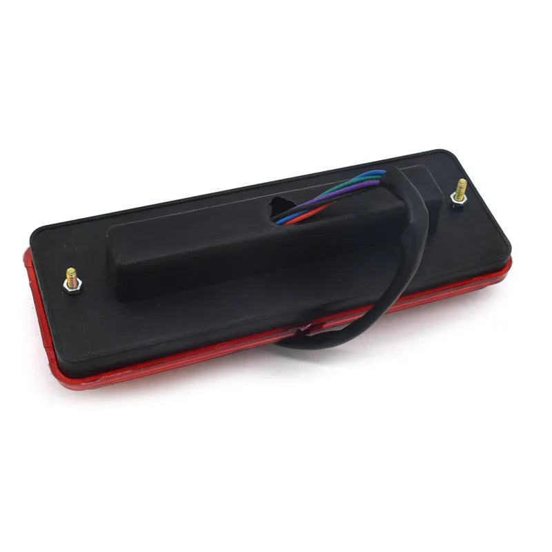 Black shell electric tricycle taillight replacement light, 200mm by 70mm size