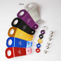 Aluminium radiator mounting bracket for Honda Civic EG in anodised finish with multiple colour options