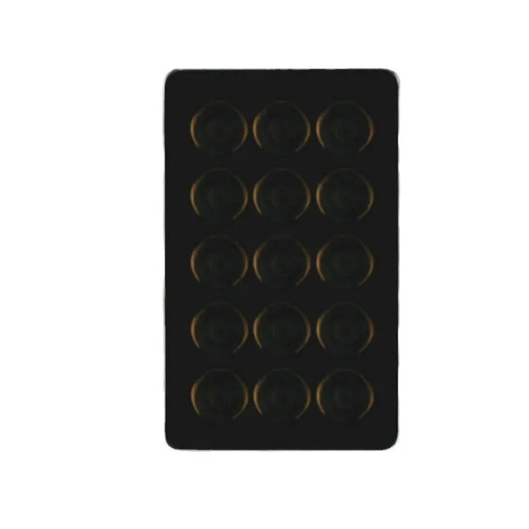 Car LED pilot light rear lip anti-collision warning taillight red case black cover universal 12V fit