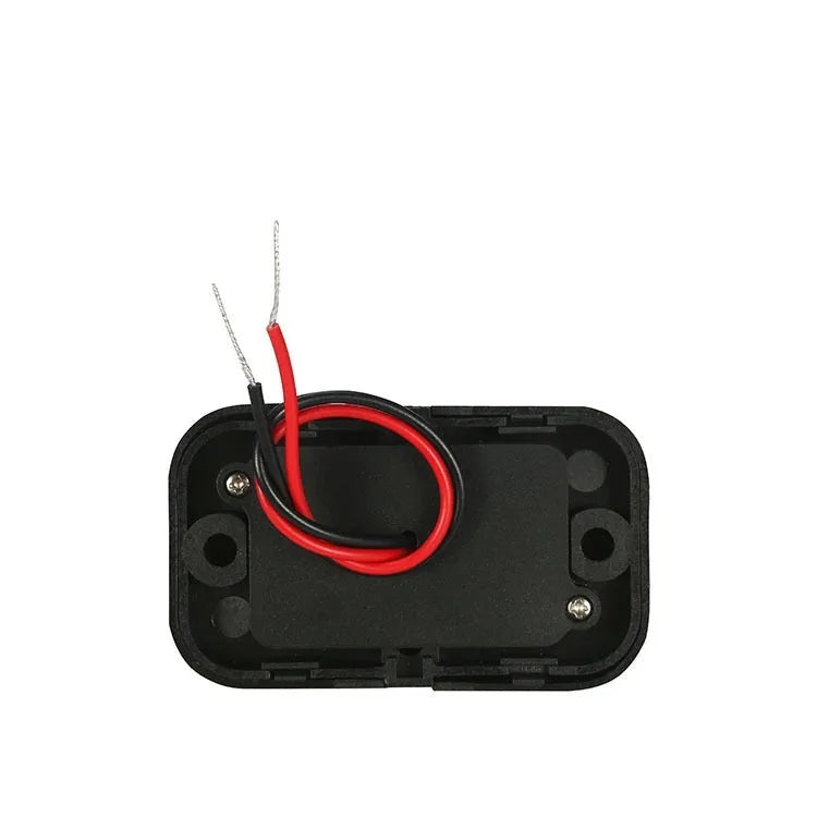 Black QC3.0 and PD car charger with USB-C interface for 36W fast charging in vehicles