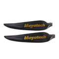 Black nylon glider noise reduction paddle with folding fittings, dimensions 12 by 6.5 centimetres.