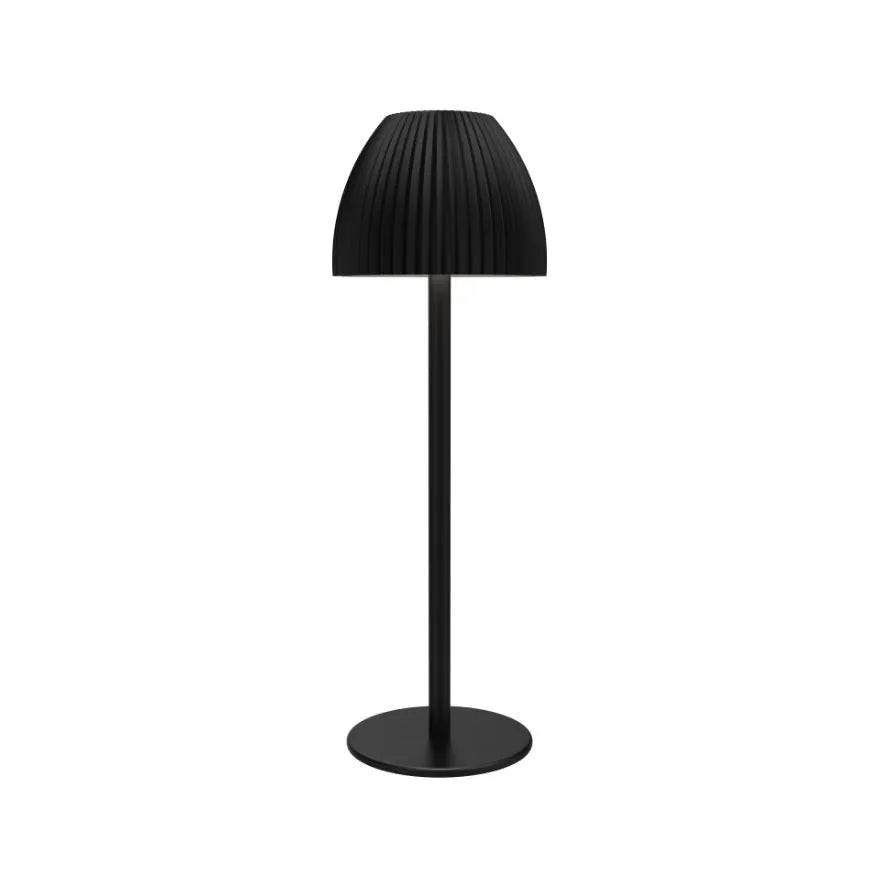 Small dimmable night lamp with Ins pattern in black or white thin round base for bedroom and dining room