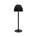 Small dimmable night lamp with Ins pattern in black or white thin round base for bedroom and dining room