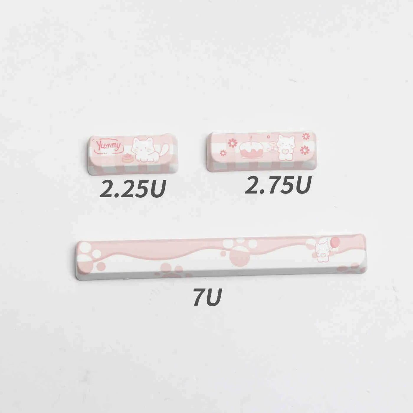 Full set of PBT key caps for mechanical keyboards showing over 98 keys in universal layout
