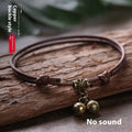 Nylon dog collar in black red or coffee with brass bell or buckle adjustable 8-17cm for small pets