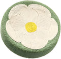 Green round sisal cat scratcher bowl bed for scratching and lounging