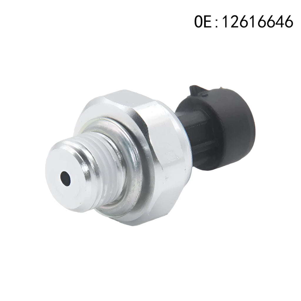 Silver metal automotive fuel pressure sensor for GM 12616646 12677836 D1846A replacement