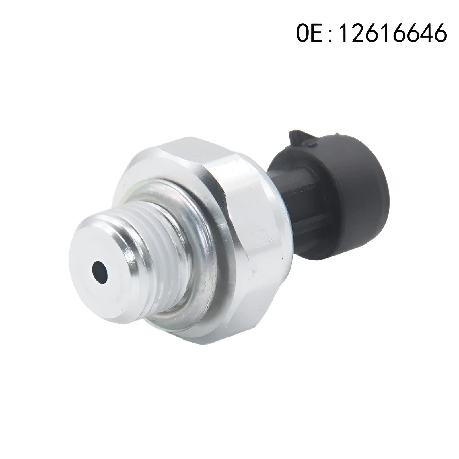 Silver metal automotive fuel pressure sensor for GM 12616646 12677836 D1846A replacement