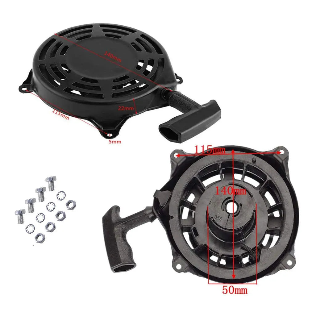 Balito model hand puller starter tool, 115 mm in size, for manual engine starting.