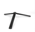 Black aluminium alloy mobile phone tripod stabiliser with PTZ functionality compatible with Apple iPhones