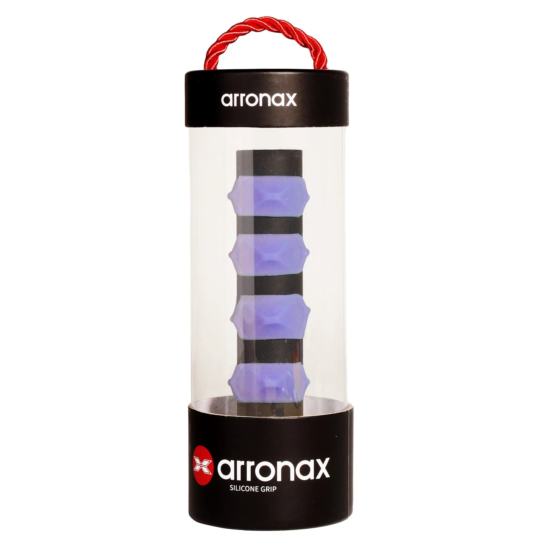 Silicone hand rubber buckle for badminton and tennis rackets in seven colour options
