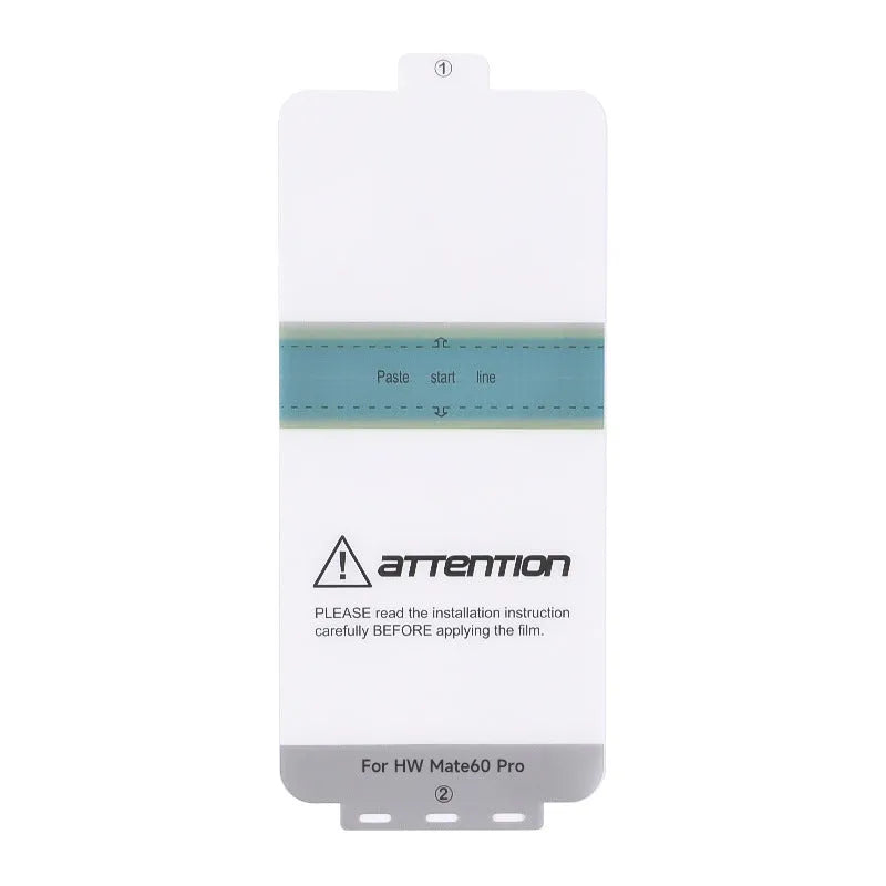 TPU screen protector for Huawei mate60 and mate60Pro with installation tools