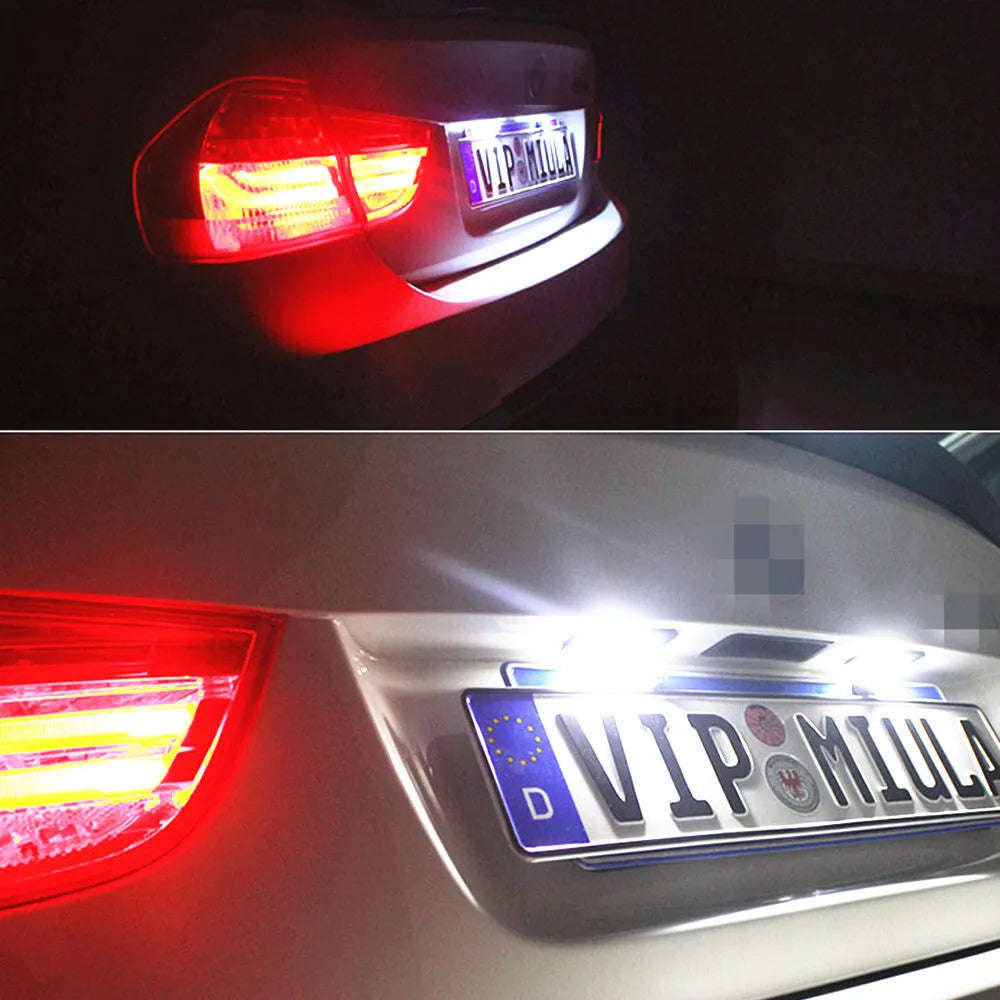 Volkswagen LED licence plate light unit with Canbus for Golf, Polo models