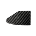 Carbon fibre USB charging port panel decorative sticker with 3M adhesive backing.