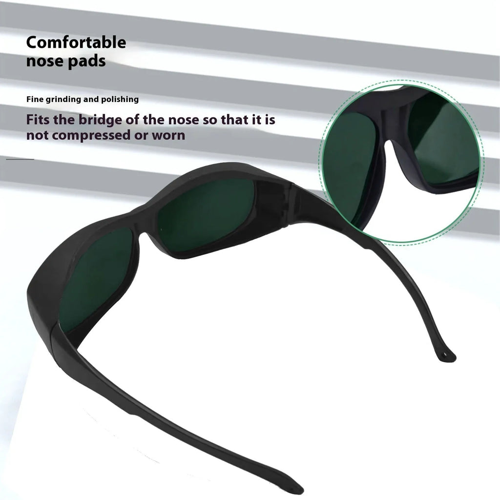 200-2000nm laser protection goggles with polycarbonate construction for welding and photon treatments