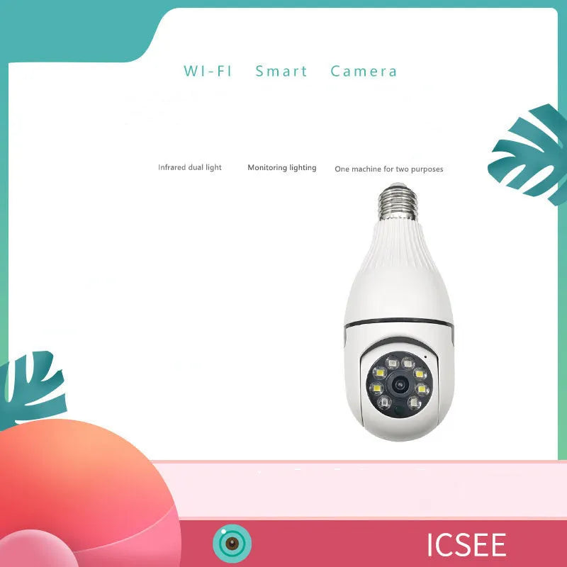 Minions wireless IP surveillance camera with 3MP resolution and wide-angle lens