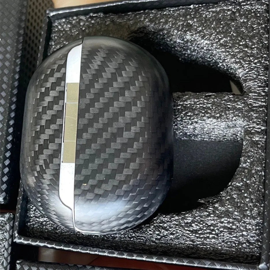 Carbon fibre protective shell case for Huawei FreeBuds Pro in 3K Light finish