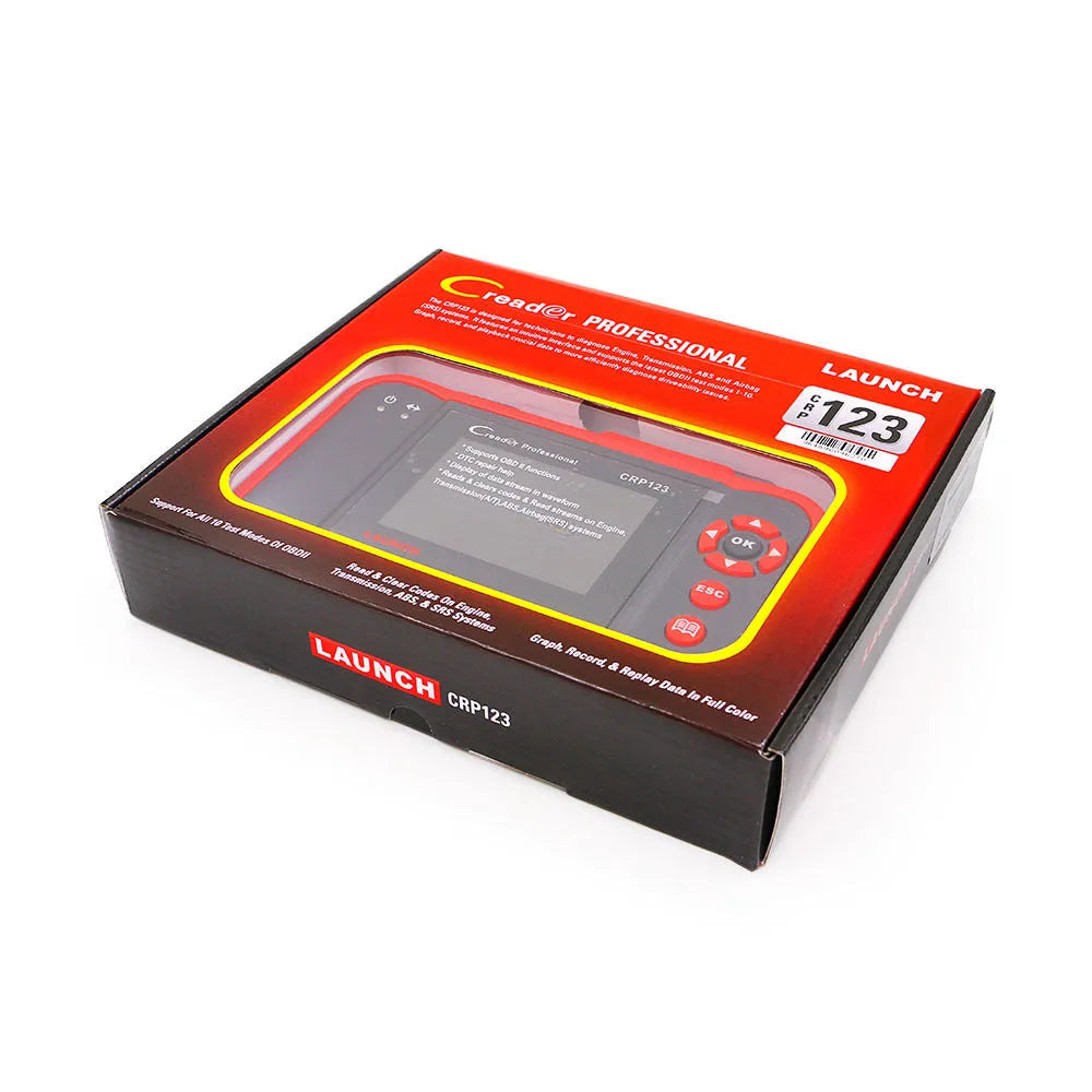 CRP123 automotive fault detector diagnostic equipment with card reader and cables