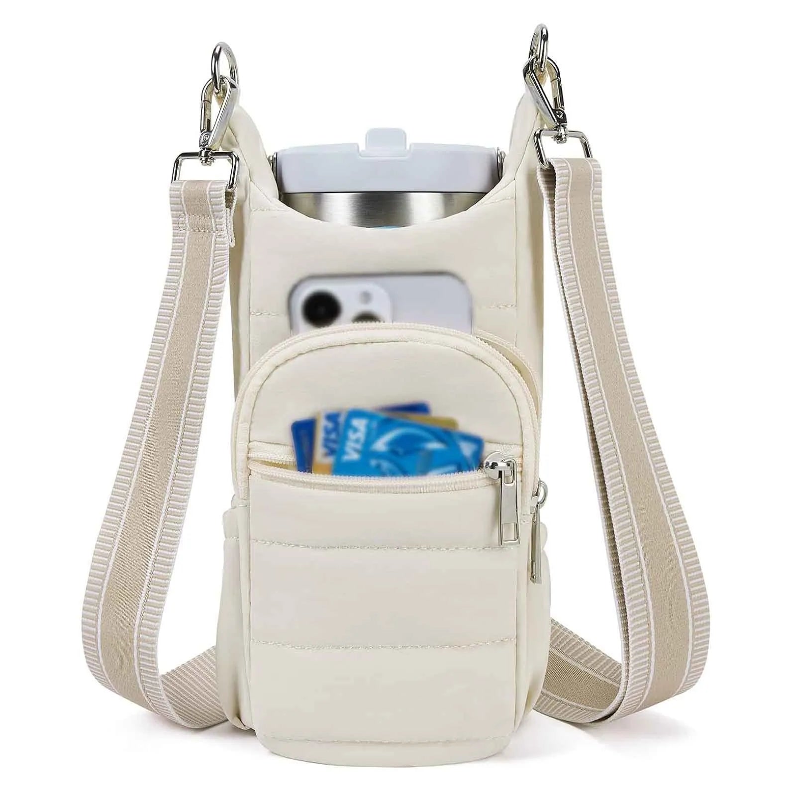 Cloth water bottle bag for bicycles in modern simplicity design