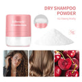 No-rinse hair dry cleaning booster powder in 5g sachet with applicator sponge and headband mirror