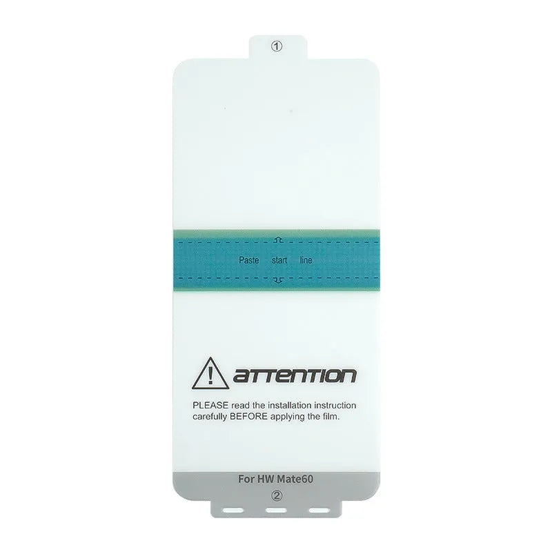 TPU screen protector for Huawei mate60 and mate60Pro with installation tools