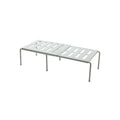 Telescopic plastic kitchen rack in white, adjustable height 36-69cm, floor-standing with Japanese style