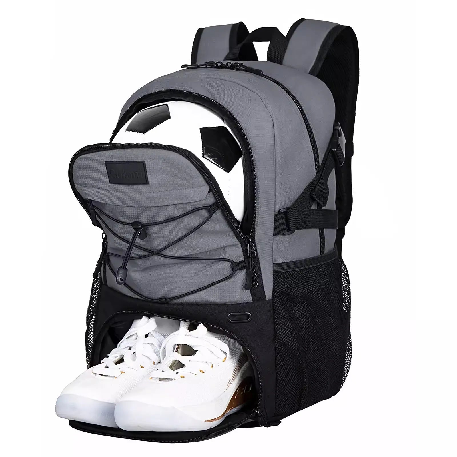 Basketball fitness training backpack Oxford cloth sports bag with 25-35L capacity in multiple colours