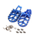 KTM aluminium alloy motocross modified foot pedal in orange finish
