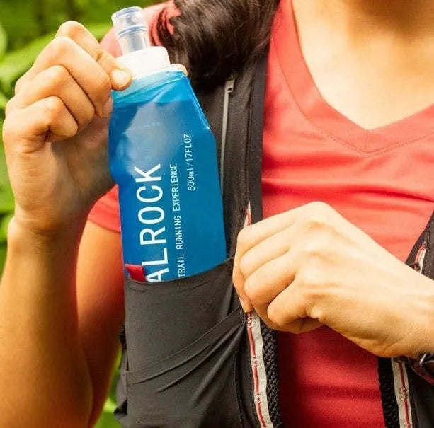 Plastic portable drinking straw with suction tube for mountain climbing and biking hydration