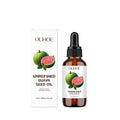 30ml glass dropper bottle of guava seed oil and vitamin C facial serum