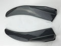 Car front and rear deflector light trim in carbon fibre finish for General Motors vehicles