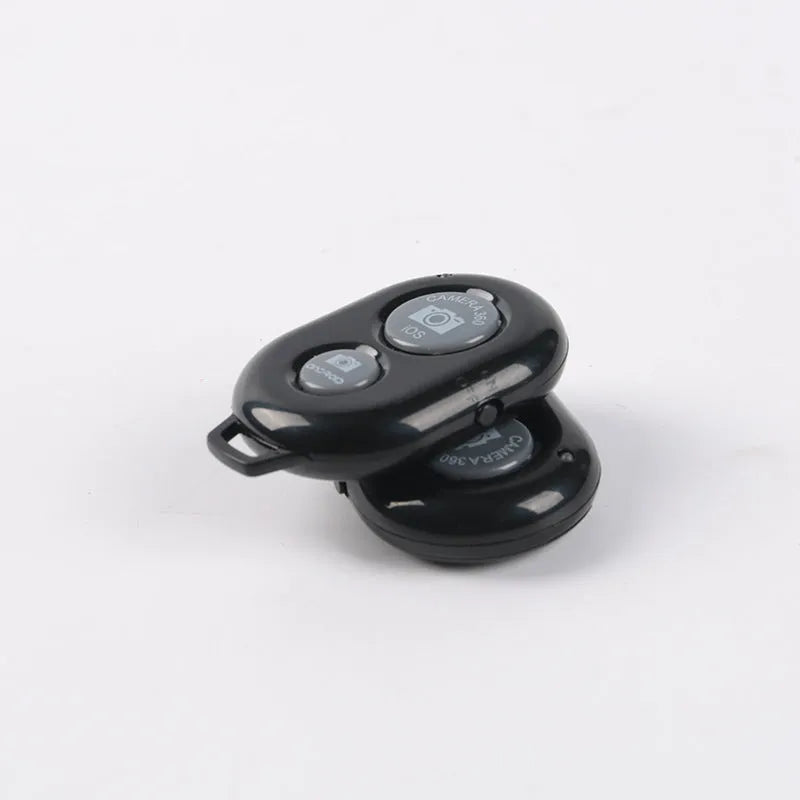 Black ABS Bluetooth shutter remote for mobile phone wireless selfie control
