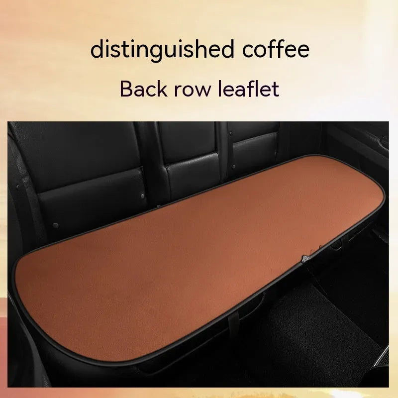 Auto heating cushion for car seats in beige, black, or coffee brown colours