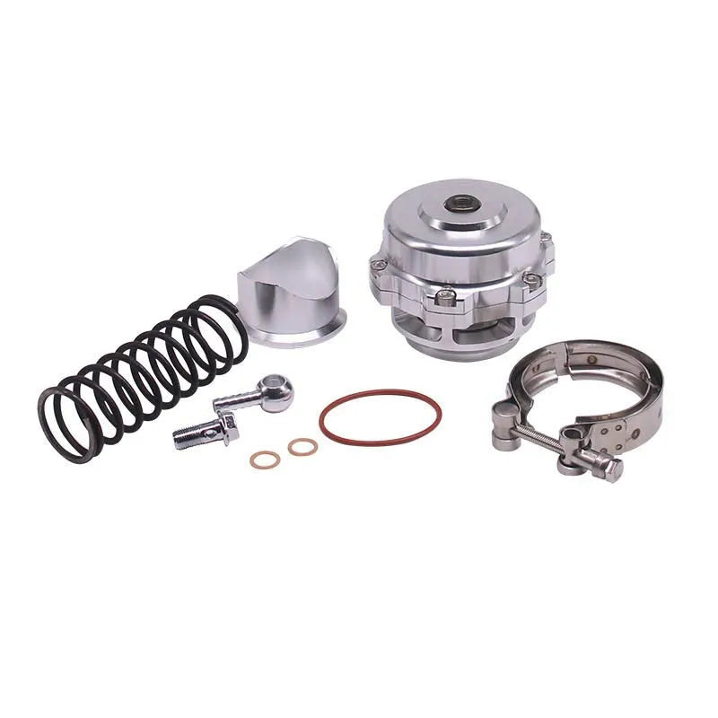 50mm aluminium alloy automotive blow-off valve in choice of six colours for turbo surge protection.