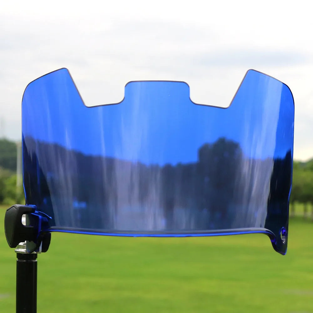 American style multicolor rugby helmet goggles showing tool-free attachment system
