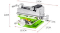 Mini bench drill milling machine with 240W motor for workshop use