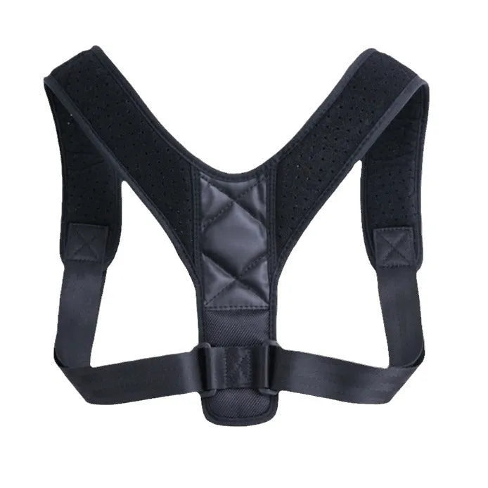 Babaka adjustable nylon posture correction belt for back support.