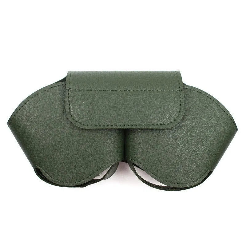AirPods Max protective case in PU leather with sewn construction
