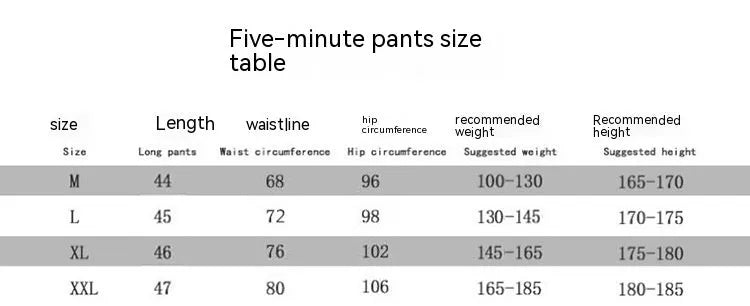 Men's elastic knee-length sports shorts in black colour for running and summer training