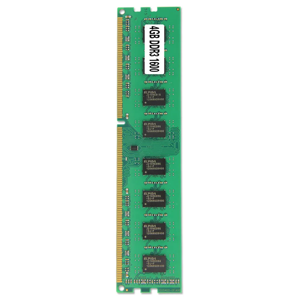 Single 4GB DDR3 1600 desktop memory module for AMD-compatible systems