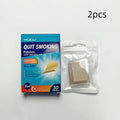 Plant extract nicotine patches in 30-piece box for smoking cessation support