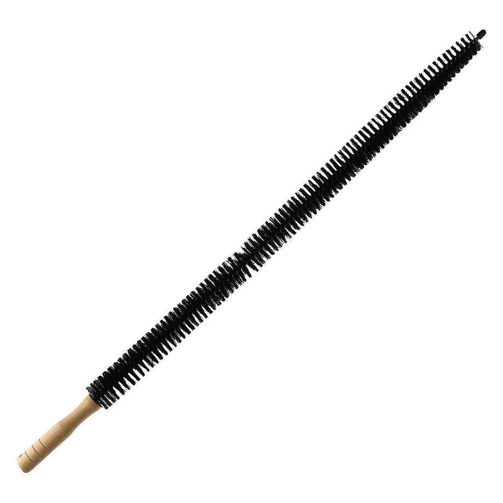 Suction pipe dust cleaning equipment with set of pipes and brush for interior cleaning