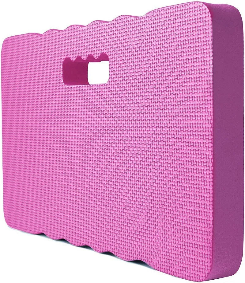 Blue garden kneeler cushion pad measuring 45x28x4cm for outdoor gardening protection