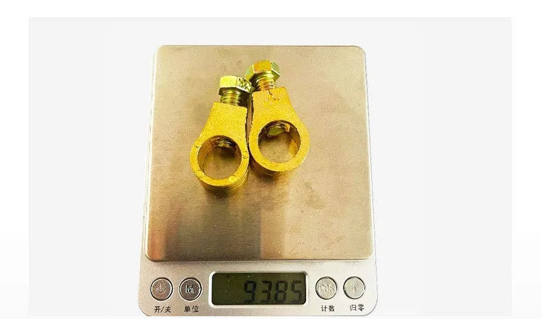 Pure copper car battery clamp for terminal connections