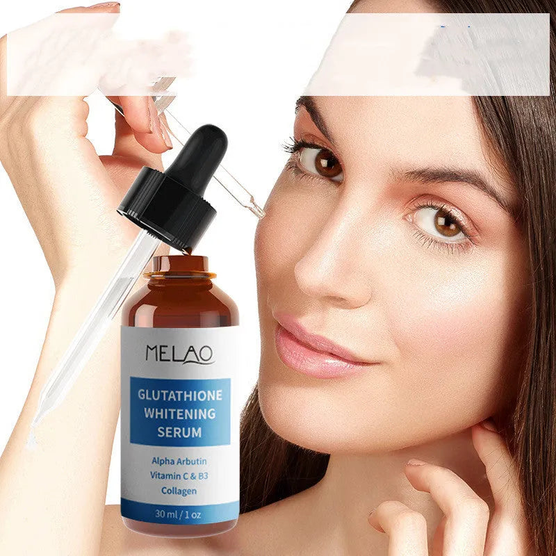 Glutathione Original Hydrating Niacinamide Facial Serum 30ml bottle with sodium hyaluronate for whitening