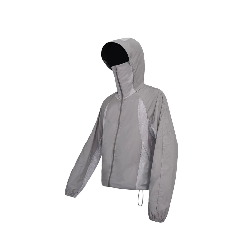 Mesh stitch thin UV protection sun protective clothing in nylon fabric available in multiple colours