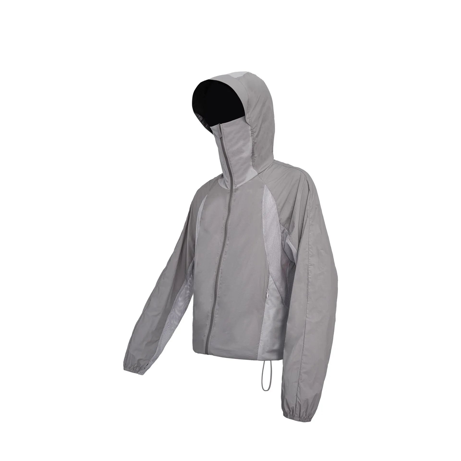 Mesh stitch thin UV protection sun protective clothing in nylon fabric available in multiple colours