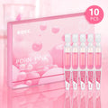 KOEC Powder Polypeptide Disposable Moisturising Face Masks 10 pack, showing sealed latex sheets.