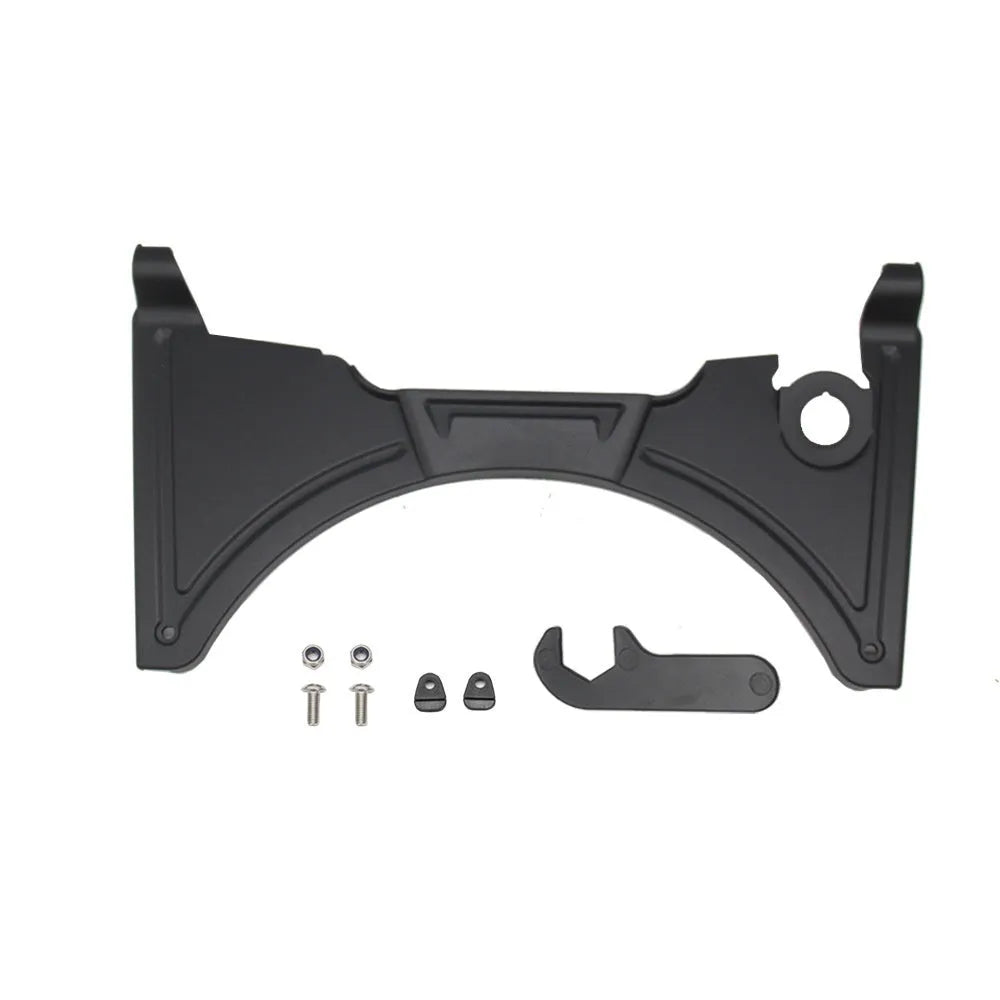 Black motorcycle cockpit bodywork fairing for BMW R1250GS and R1200GS LC adventure bikes