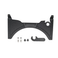 Black motorcycle cockpit bodywork fairing for BMW R1250GS and R1200GS LC adventure bikes